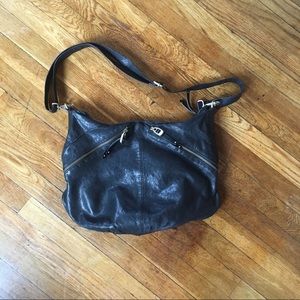 Banana republic leather purse